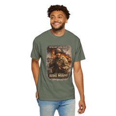 American Heroes Collection No 2 Graphic T-Shirt — “We're Not Going Back” Audie Murphy WWII