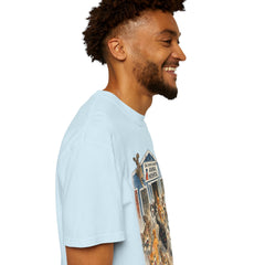 Front Graphic "Who Let the Cats Out?" Baldwin Harbor Animal Hospital Cute Vet Clinic T Shirt