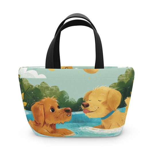 Charlie And Luna Dog Themed Swim Buddies - Lunch Bag