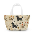 Flowers And Dogs - Lunch Bag