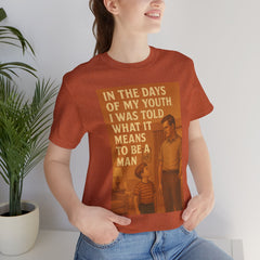 In The Days Of My Youth I Was Told What It Means To Be A Man Short Sleeve Tee - Get The Led Out, Zeppelin Inspirational Nature Design