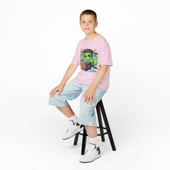 Kids Halloween Frankenstein Monster Tee