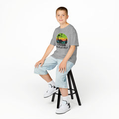 Cousin Saurus Rex Kids Tee - Fun Dino T-Shirt, Kids Birthday Gift, Toddler Dino Merchandise, Summer Playwear, Adventure Clothing