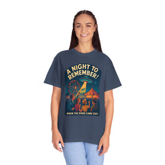 A Night to Remember! Vintage Style Unisex T-Shirt, Retro Graphic Tee, Fun Carnival Shirt, Summer Festival Top, Unique Gift