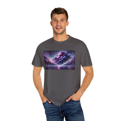 Prince Inspired Purple Rain Mural Graphic - Unisex Comfort Colors Shirt