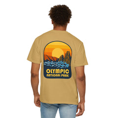 Olympic National Park Unisex T-Shirt, Vintage Graphic Tee, Nature Lover Gift, Travel Souvenir, Outdoor Adventure Apparel, Unisex Casual Wear