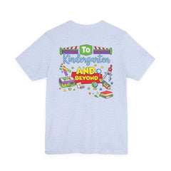 Personalized Name Kindergarten Teacher T-Shirt —  Kindergarten and Beyond Graphic Tee
