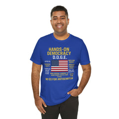 Hands-On Democracy Graphic Tee - Unisex
