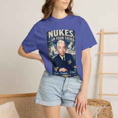 Nukes I Am Your Father Vintage United States Navy Nuclear Power Submarine Graphic T-Shirt