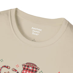 Christmas Nurse - Unisex Softstyle T-Shirt | Nurse Awareness, Medical Wear, Gift For Her, Scrubs T, Medical Staff Gift, Registered Nurse, RN