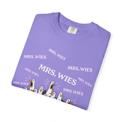 Funny K-6 Seagulls Personalized Teachers Name Garment-Dyed T-shirt