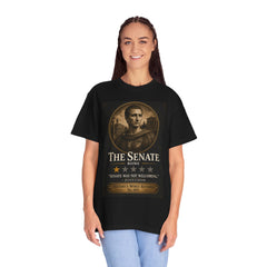 The Senate Rome History's Worst Reviews Vintage Julius Caesar Graphic Tee