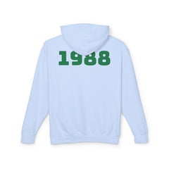 Russell Sage College Mascot Unisex Hoodie - Russell Sage Purple Cow, Red Devil, Golden Horseshoe, Blue Angel Design