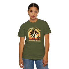 Joshua Tree National Park Graphic, Comfort Colors Soft Relaxed Fit Unisex Garment-Dyed T-shirt