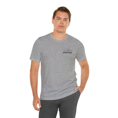 Dog Dad T-Shirt — Personalized Your Dog Image  Tee (Custom Name)