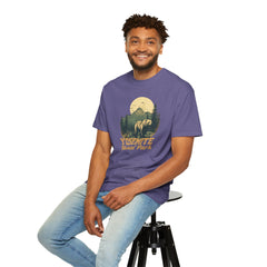 Yosemite National Park Graphic, Comfort Colors Soft Relaxed Fit Unisex Garment-Dyed T-shirt