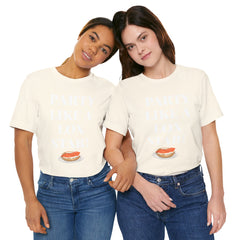 Funny Jewish Humor Party Like A Lox Star Graphic Tee