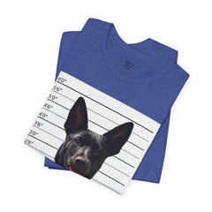 K9 Mugshot Personalized with your Dog T-Shirt
