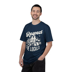 Polar bears, walrus, Arctic fox, reindeer (caribou), seals, beluga whales, narwhal Respect the Locals T-Shirt