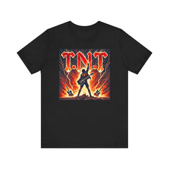 Inspired By AC DCs TNT - Graphic Unisex Jersey Short Sleeve Tee