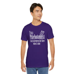 Phlebotomist Humor Tee, Funny Medical Shirt, Nurse Gift, Blood Tech Wear, Cute Phlebotomy Humor, Healthcare Apparel