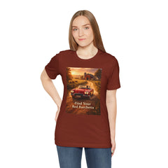 Find Your Red Barchetta Vintage Car T-Shirt