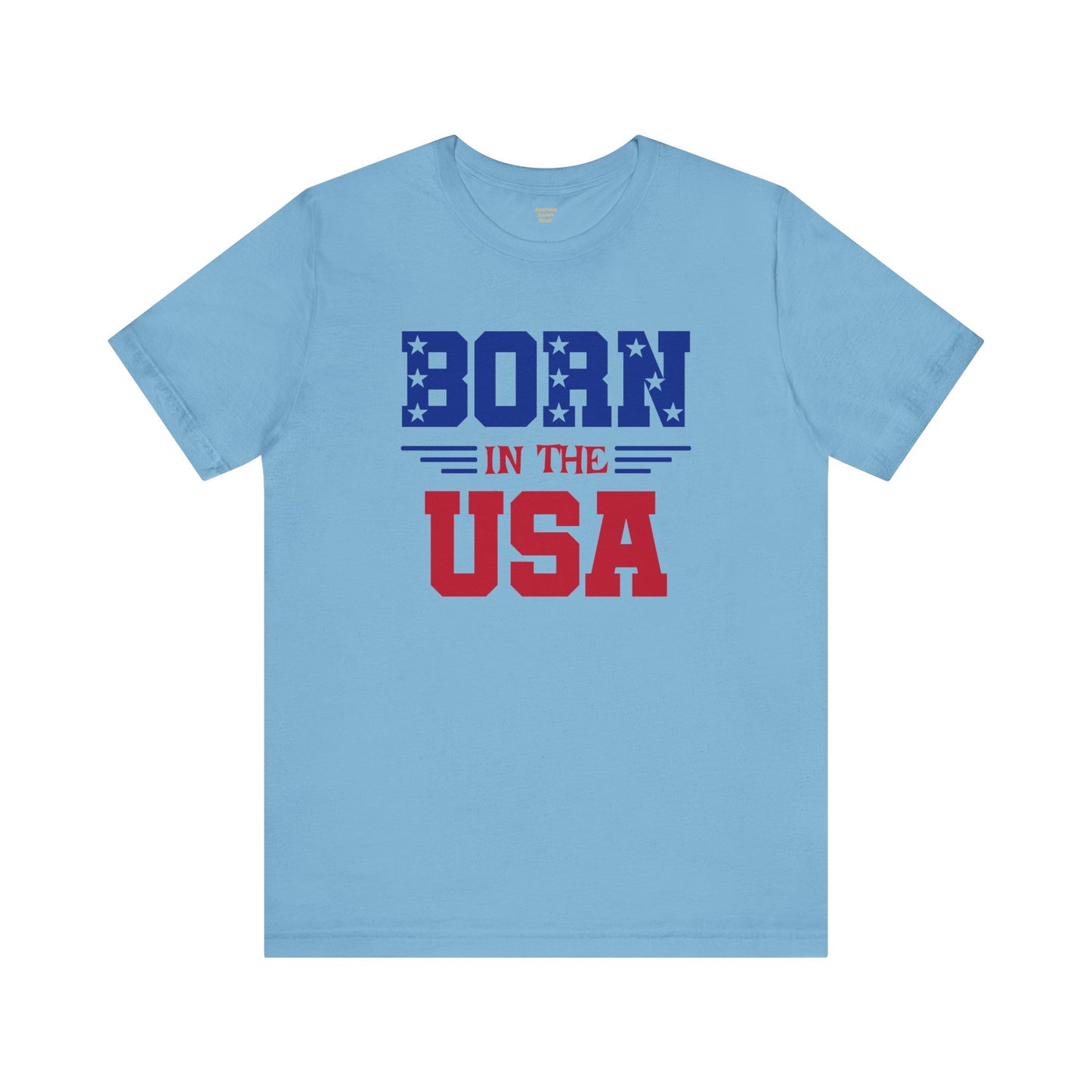 Born In The USA, Unisex Jersey Short Sleeve Tee