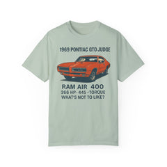 Retro Pontiac 1969 GTO Judge - Unisex Comfort Colors Garment Dyed T-Shirt