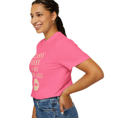 Classy Sassy T-shirt, Unisex Casual Top, Statement Tee, Gift for Her, Fashion Apparel, Birthday Humor Shirt