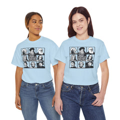 The Brainy Bunch Tee — Vintage Scientist Portraits Graphic T-Shirt
