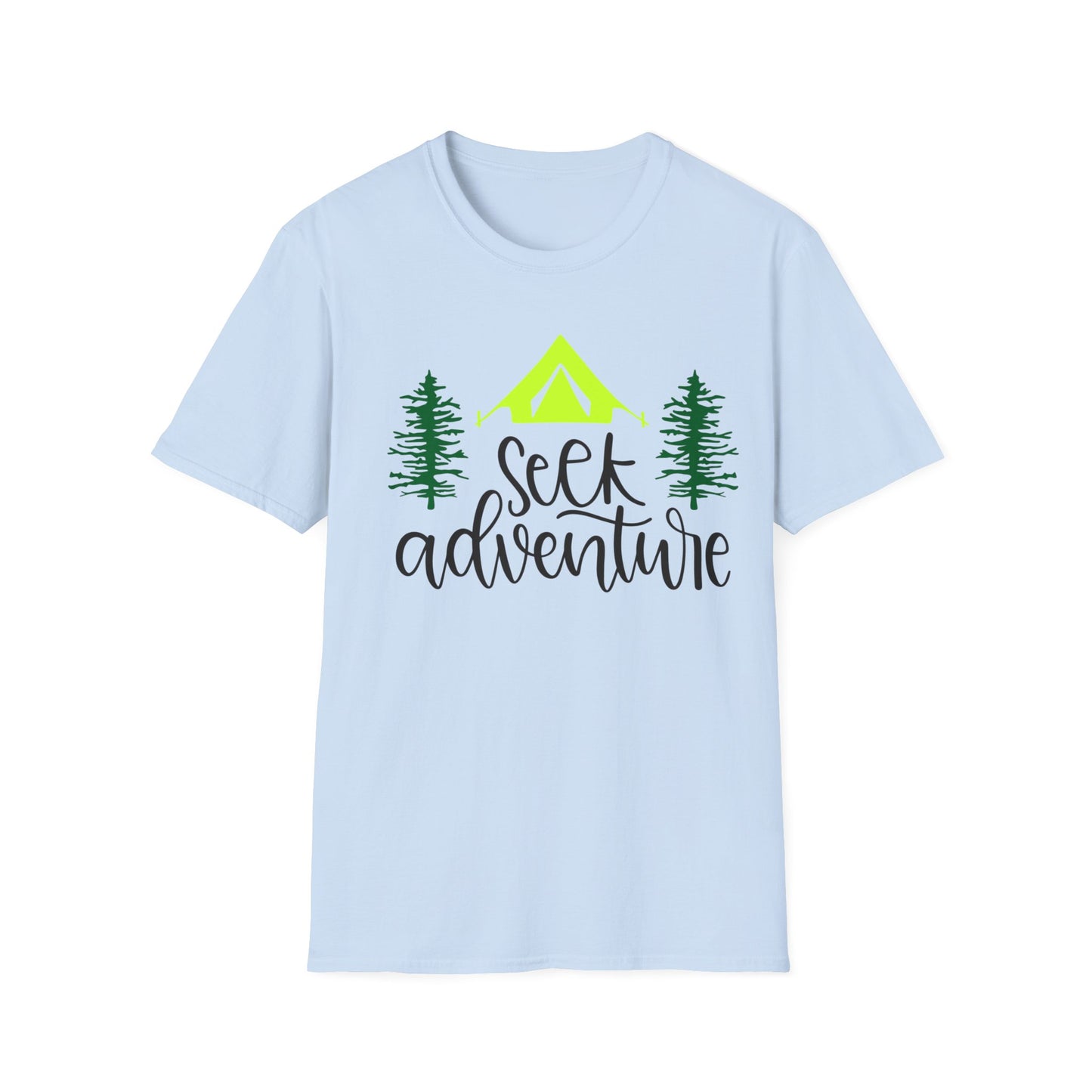 Seek Adventure Unisex Softstyle T-Shirt