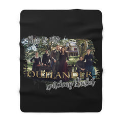OUTLANDER - Graphic Sherpa Fleece Blanket