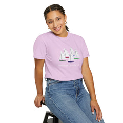 Hempstead Bay Sailing Club T-Shirt — Vintage Sailboat Race Day Tee