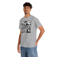 The Brainy Bunch Tee — Vintage Scientist Portraits Graphic T-Shirt