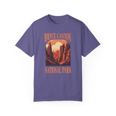 Bryce Canyon National Park Graphic, Comfort Colors Soft Relaxed Fit Unisex Garment-Dyed T-shirt