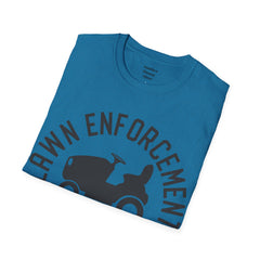Lawn Enforcement Officer Unisex Softstyle T-Shirt What a unique gift idea for Fathers Day Birthday or any time of the year
