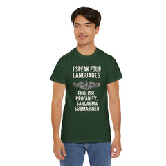 Funny United States Submarine Multilingual T-Shirt
