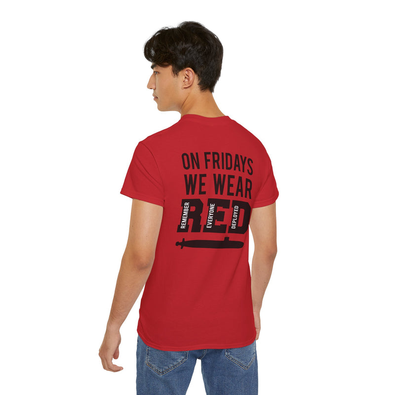 RED FRIDAY Remember Everyone Deployed Unisex Tee
