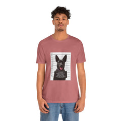 K9 Mugshot Personalized with your Dog T-Shirt