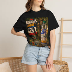 Retro Garment Dyed  'Boomers and Gen X Hose Water' T-Shirt