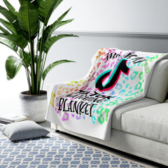 TIK TOK - Graphic Sherpa Fleece Blanket