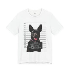 K9 Mugshot Personalized with your Dog T-Shirt