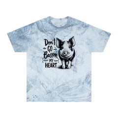 Don't Go Bacon My Heart - Pig Graphic Unisex Color Blast T-Shirt