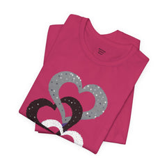 Triple Heart Design Tee