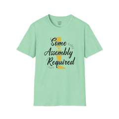 Some Assembly Required - Unisex T Shirt,Amputation Awareness,Limb Loss Awareness,Gift For Her,Gift For Him,Leg Amputee,Arm Amputee