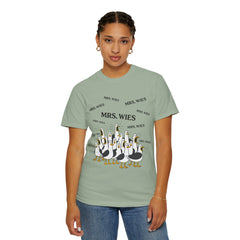 Funny K-6 Seagulls Personalized Teachers Name Garment-Dyed T-shirt