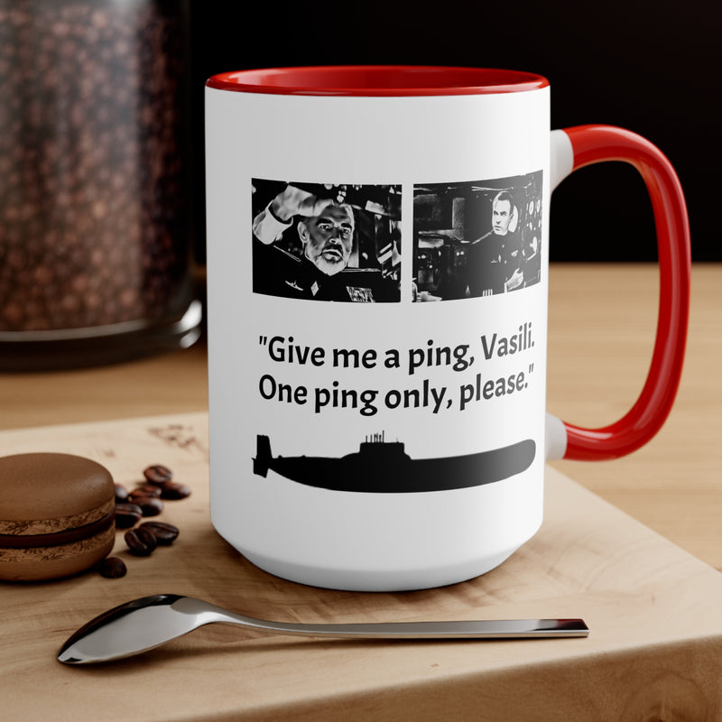 Mug - Hunt For Red October Fan Mug, Sean Connery Gift, Submarine Movie Fan Gift