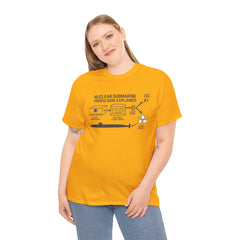 Nuclear Submarine Propulsion Explained Tee, Science Shirt, Geeky Gift, Educational Apparel, STEM Fashion, Nerdy T-Shirt