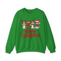 Merry Woofmas- Unisex Heavy Blend™ Crewneck Sweatshirt