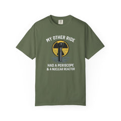 Submarine Periscope T-Shirt — "My Other Ride Had a Periscope & a Nuclear Reactor"